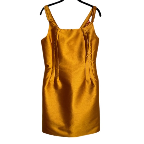 Czar by Cesar Galindo NYFW Runway Copper Mini Dress 10 - Picture 6 of 6